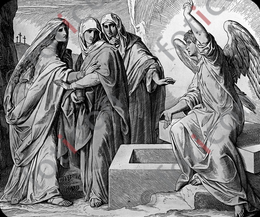Die Frauen am Grab Jesus | The women at the grave of Jesus (foticon-simon-043-sw-050.jpg)